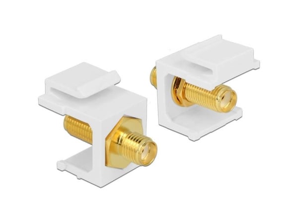 DeLOCK 86365, SMA, SMA, Valkoinen