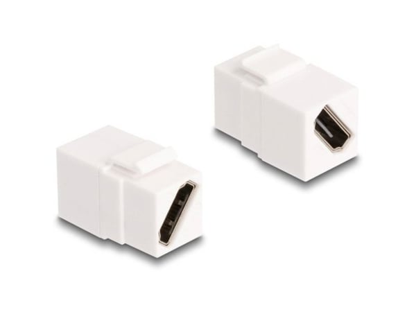 DeLOCK 90327, Flat, Hvit, HDMI, HDMI, Hun, Hun