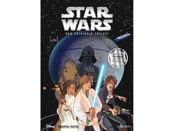 Star Wars: Den ursprungliga trilogin - graphic novel | Språk: Danska