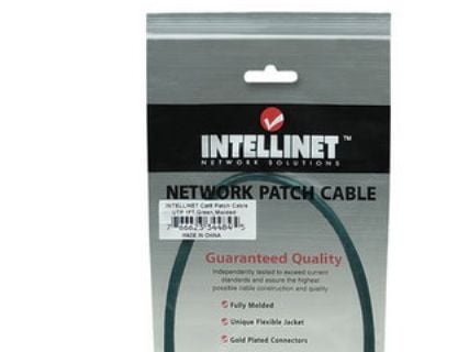 Intellinet 0.3m UTP Cat.6, 0,3 m, Cat6, RJ-45, RJ-45