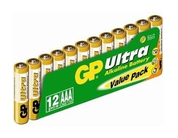 GP Greencell AAA (R03) sink-luft-batterier blister 12 stk