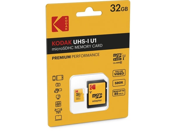 Emtec microSDHC 32GB, 32 GB, MicroSDHC, Klasse 10, UHS-I, 85 MB/s, 20 MB/s