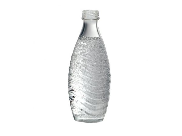 SodaStream 1040220880, Pullo, Musta, Läpinäkyvä, Lasi