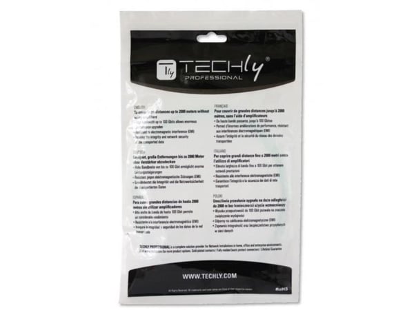 Techly ILWL D5-B-030/OM4, 3 m, OM4, SC, SC