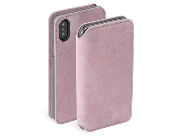 Krusell Broby 4 Card SlimWallet, Folio, Apple, iPhone XS Max, 16,5 cm (6.5"), Rosa
