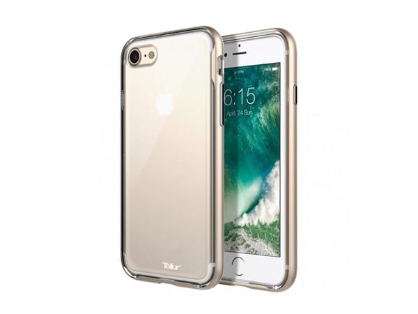 Tellur TLL118104, Etui, Apple, iPhone 7, 11,9 cm (4.7"), Sjampagne, Gull