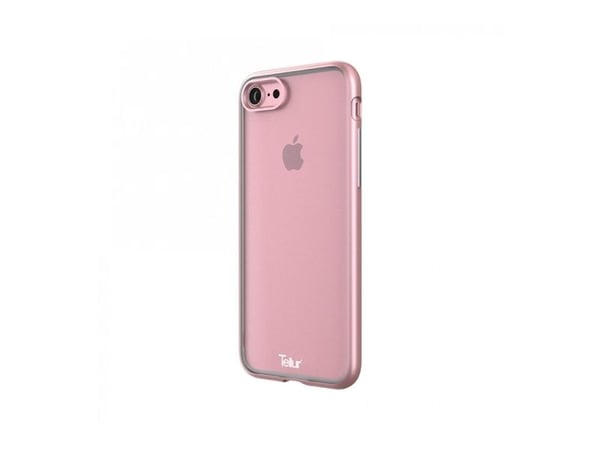 Tellur TLL118204, Etui, Apple, iPhone 7, 11,9 cm (4.7"), Rosa, Gjennomsiktig