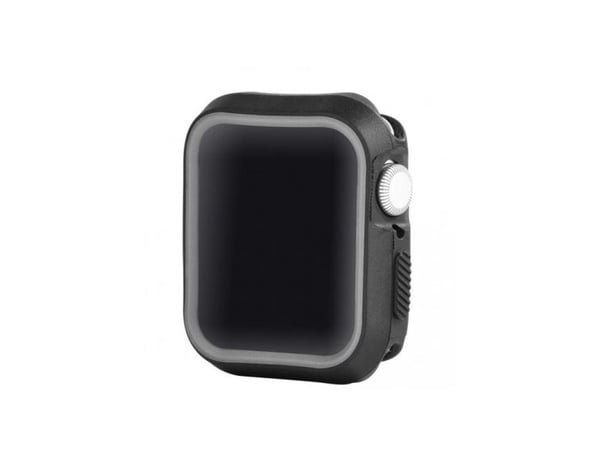 Devia Dazzle, Etui, Smartklokke, Svart, Grå, Apple, Watch 4 40mm, Støvresistent, Ripebestandig