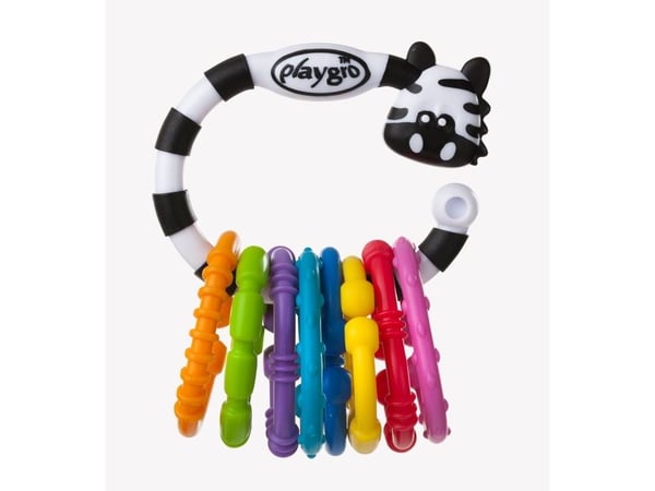 Playgro Zebra 9 Links, 0,25 år, Flerfarget