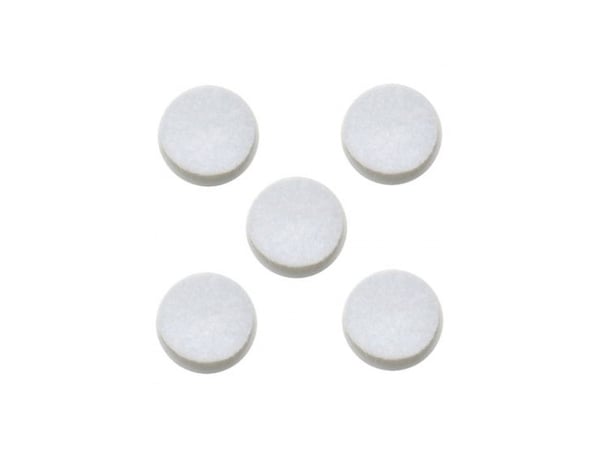 Omron 9956271-9, Hvit, 5 stykker, Omron: CompAIR C28 CompAIR C28P CompAIR C30 CompAIR Pro