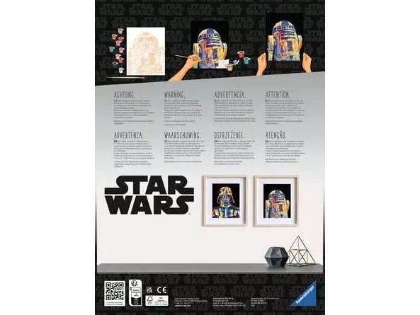 Ravensburger CreArt - MNZ - Darth Vader, Støpe/malesett for barn, 12 år, Flerfarget