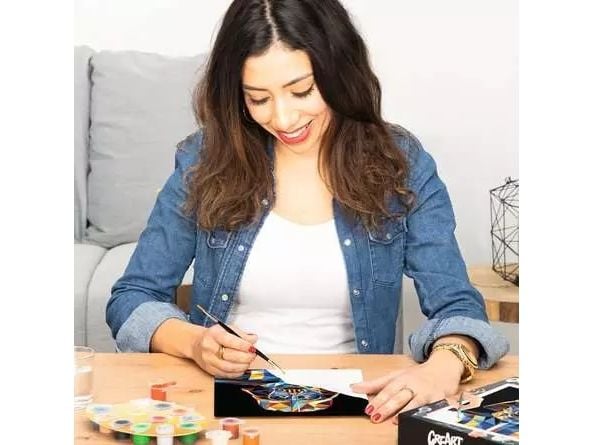 Ravensburger CreArt - MNZ - Darth Vader, Støpe/malesett for barn, 12 år, Flerfarget