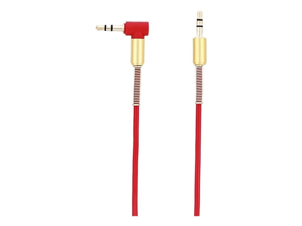 Tellur TLL311061, 3,5mm, Hankoppling, 3,5mm, Hankoppling, 1,5 m, Röd