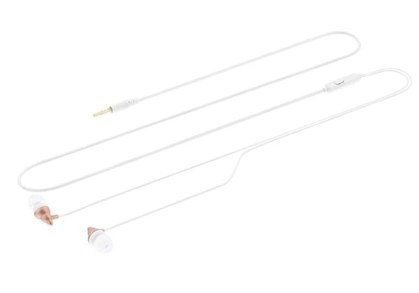 Tellur TLL162212, sladdansluten, samtal/musik, 20 - 20000 Hz, 20 g, headset, guld, vit