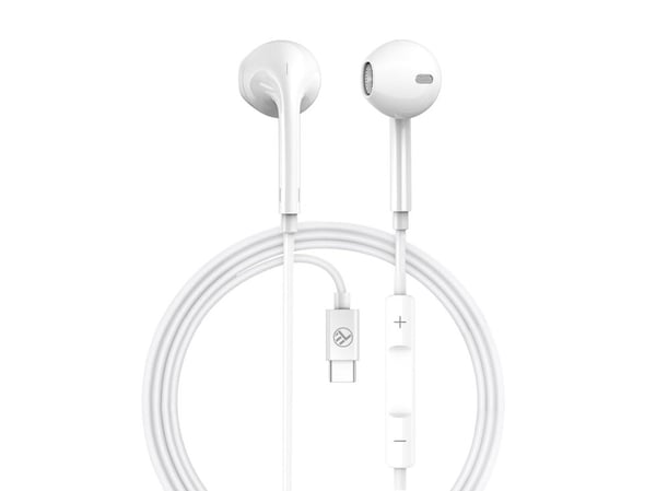 Tellur Basic Urbs in-ear-hodetelefoner Series Type-C (hvit)