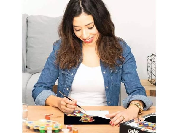 Ravensburger 23894, Malinger inkludert, Gutt/Jente, Fargelegg etter tall