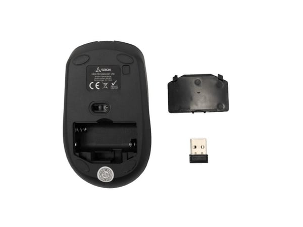 Pelė Sbox WM-837 Juodas Juodas