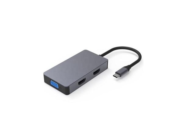 Extra Digital CA913879, USB 3.2 Gen 1 (3.1 Gen 1) Type-C, HDMI, USB 3.2 Gen 1 (3.1 Gen 1) Type-A, USB 3.2 Gen 1 (3.1 Gen 1) Type-C, VGA, 5000 Mbit/...