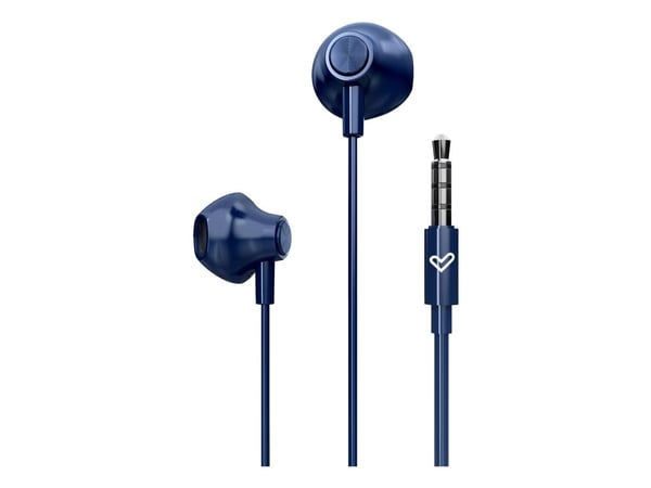 Energy Sistem EasyPods, Koblet med ledninger (ikke trådløs), Samtaler/musikk, 20 - 20000 Hz, 10 g, Hodesett, Blå