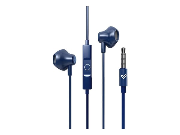 Energy Sistem EasyPods, Koblet med ledninger (ikke trådløs), Samtaler/musikk, 20 - 20000 Hz, 10 g, Hodesett, Blå