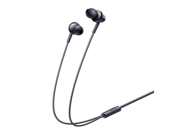 Baseus Encok CZ11 - Hörlurar med mikrofon - inuti örat - kabelansluten - USB-C - svart