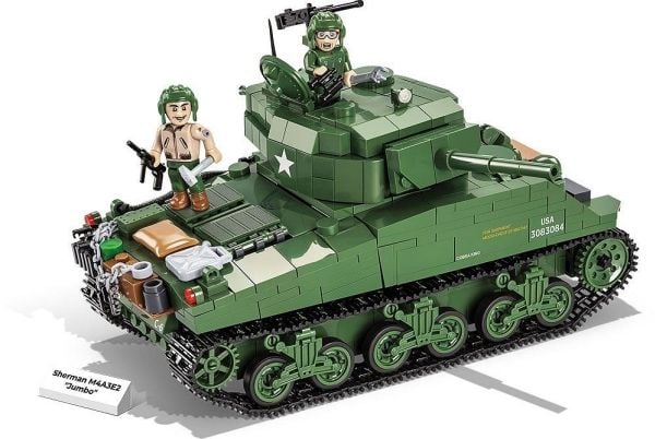 COBI Sherman M4A3E2 Jumbo, Byggesett, 3 år, Plast, 720 stykker