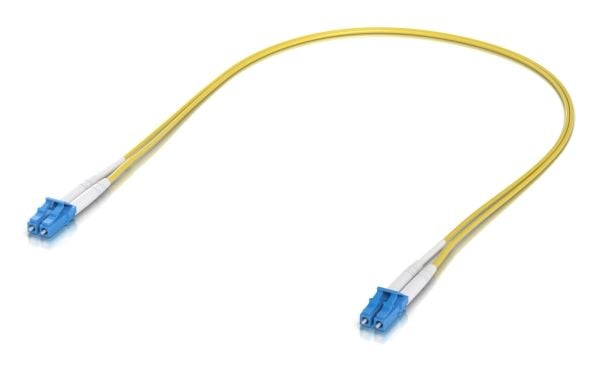 Ubiquiti UniFi - Koblingskabel - LC/UPC-multimodus (hann) til LC/UPC-multimodus (hann) - 0.5 m - 2 mm - fiberoptisk - dupleks - OM4 - halogenfri, i...