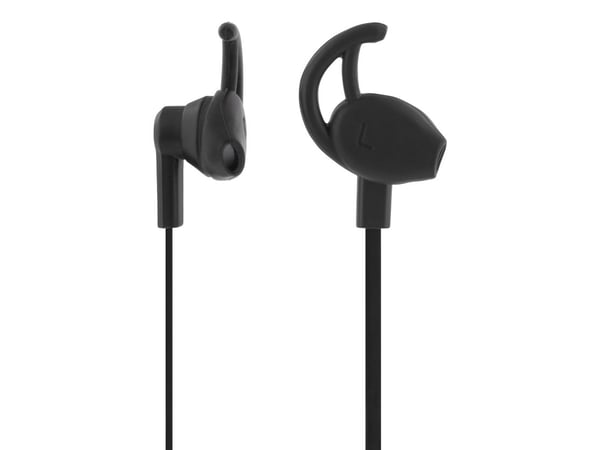Streetz HL-W100, Koblet med ledninger (ikke trådløs), Samtaler/musikk, 20 - 20000 Hz, 10 g, Hodesett, Svart