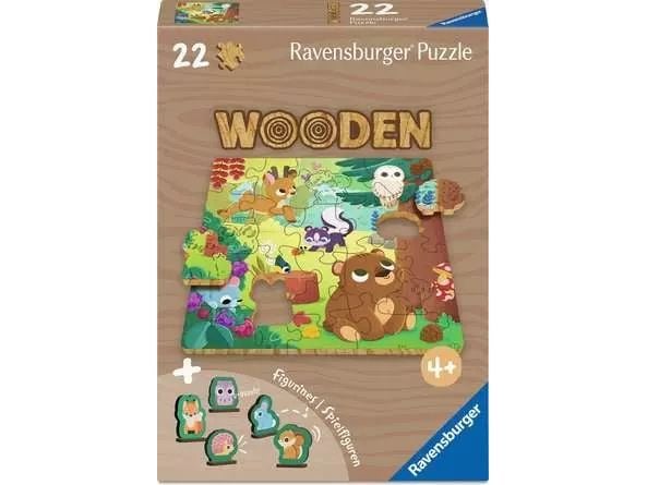 Ravensburger 12004080, 22 stk, Dyr og planter, 4 År