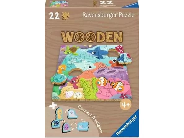 Ravensburger 12004081, 22 stk, Dyr og planter, 4 År