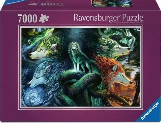 Ravensburger 12001423, 7000 stykker, Dyr, 14 år