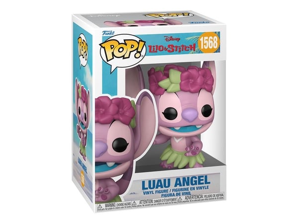 FUNKO POP! Luau Angel, Kerättävä toimintahahmo, Piirretty