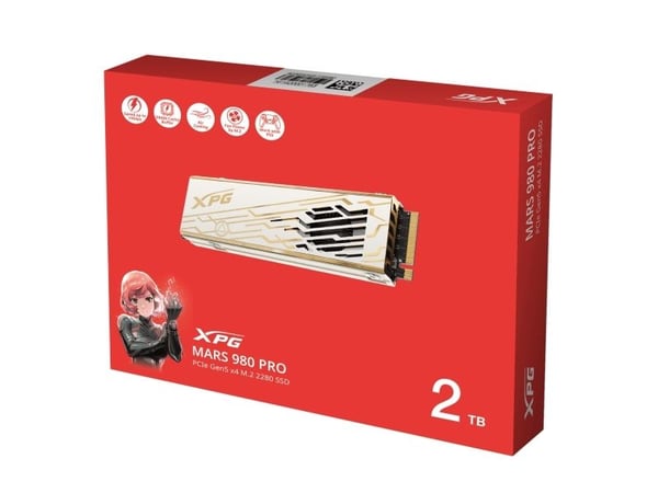 XPG MARS 980 PRO 2 TB PCIe 5x4 14/13 GB/s M2 SSD