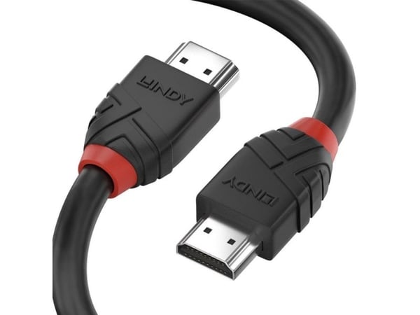 Lindy 37255, 7,5 m, HDMI Type A (Standard), HDMI Type A (Standard), 48 Gbit/s, Svart