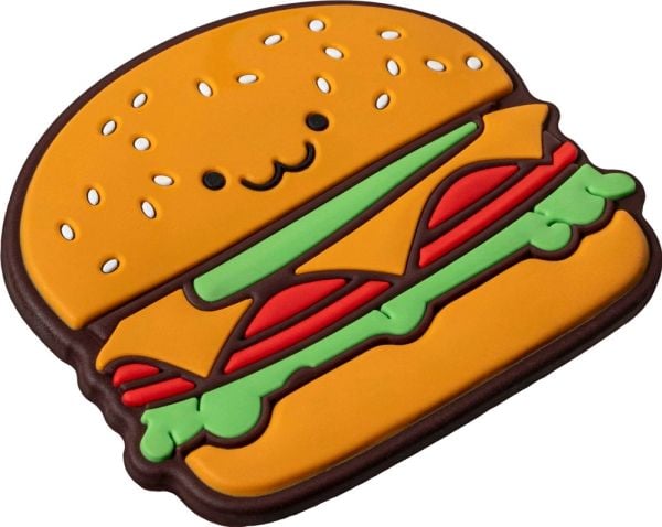 MAGMOJI Silly Hamburger moji - Logo badge for mobiltelefon
