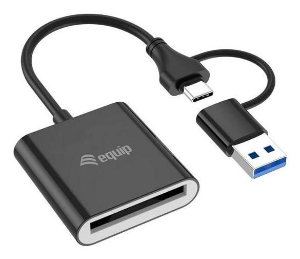 Equip 245461, CFexpress 2.0 Type B, Sort, 10000 Mbit/s, USB 3.2 Gen 2 (3.1 Gen 2) Type-C, 38,6 mm, 11 mm