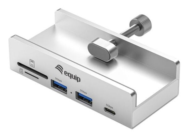 Equip 128968, USB 3.2 Gen 1 (3.1 Gen 1) Typ-A, USB 3.2 Gen 1 (3.1 Gen 1) Typ-A, USB 3.2 Gen 1 (3.1 Gen 1) Typ-C, MicroSD (TransFlash), SD, 5000 Mbi...