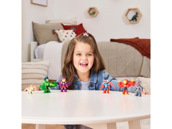 Iron Man & Friends Armored Up 6-pack figur 7,6 cm