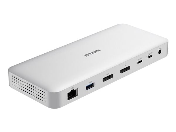 D-Link DUF-901 - Dokkingstasjon - USB-C / USB-A - 2 x DP, USB4 - 1GbE, 2.5GbE, 10GbE, 40GbE - Europa