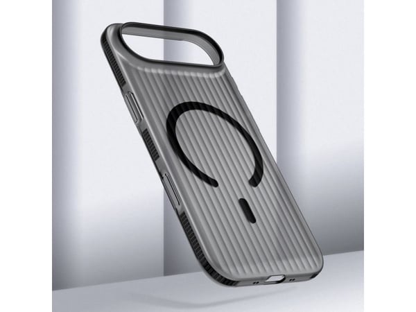4smarts 541640, Etui, Apple, iPhone 17 Air, 16,8 cm (6.6"), Svart, Gjennomsiktig