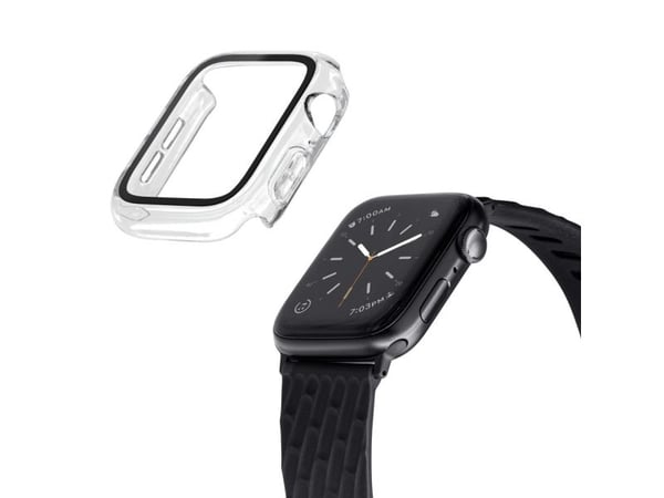 LAUT Shield, Boks, SmartWatch, Transparent, Apple, Apple Watch 41mm, Glas, Polykarbonat (PC)