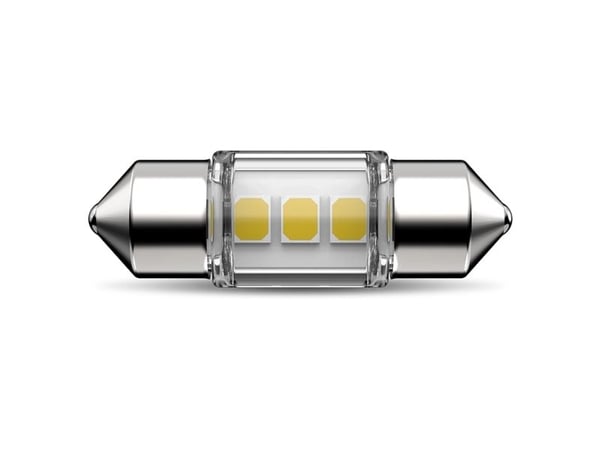 Philips Ultinon Pro7000 lampa 30 mm C10W 6000K - 1 st
