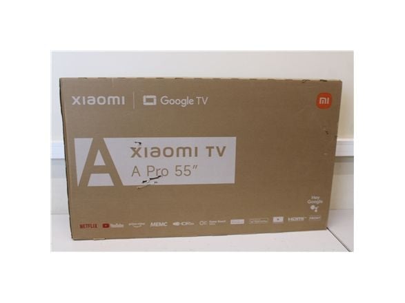 Xiaomi QLED TV A Pro 2026 | 55 | Smart TV | Google TV | 4K UHD | DAMAGED PACKAGING, UNPACKED