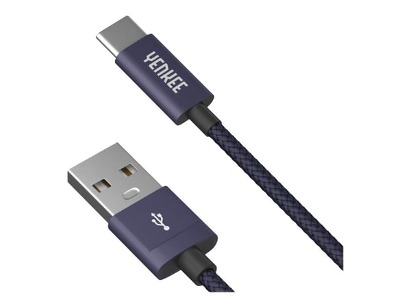Yenkee USB-kabel USB A 2.0 / USB C dataöverföring 480Mb/s /3A