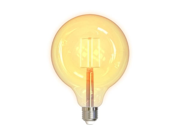 Deltaco SMART H LED filament lamp E27 WiFI 2.4GHz 5.5W 470lm Dim, Älylamppu, Wi-Fi, Valkoinen, 802.11b, 802.11g, Wi-Fi 4 (802.11n), LED, E27