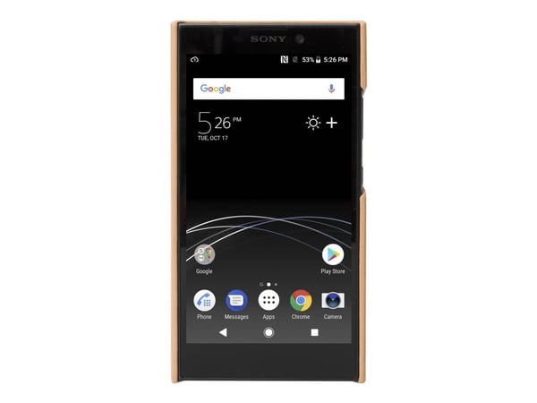 Krusell Sunne - Beskyttende deksel for mobiltelefon - ekte årgangslær - naken - for Sony XPERIA L2