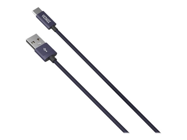 Yenkee USB-kabel USB A 2.0 / USB C dataöverföring 480Mb/s /3A