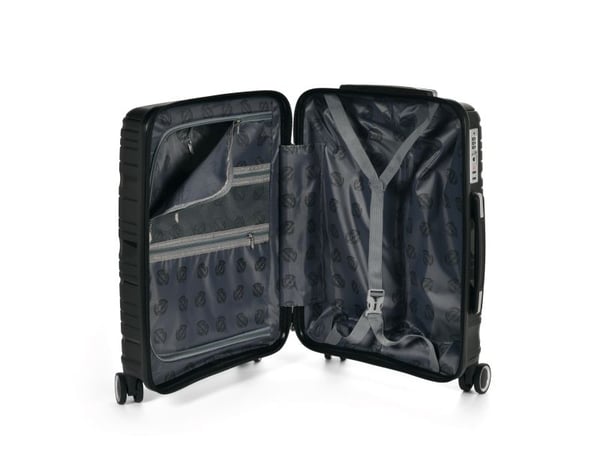 Kuffertsæt RW Travel Alfrida sort 20”/24”/28” PP-plast med TSA-lås