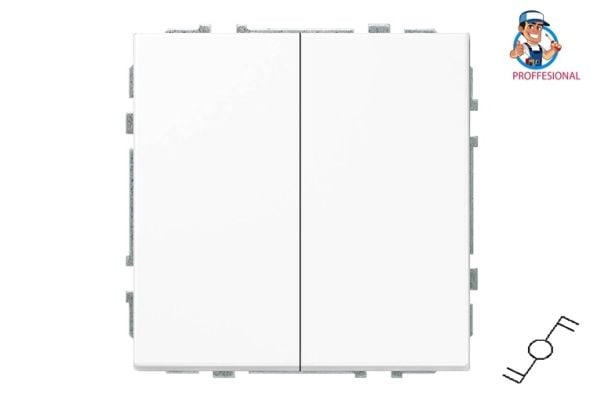 Dubbelväxlare Liregus TWO WAY SWITCH IP6+6.10-201-01.M/WM MODE