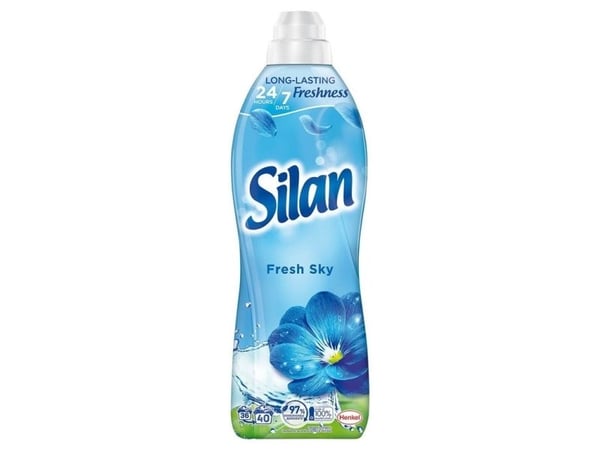 Silan 3x SILAN Fresh Sky kankaanpehmitin 40 pesukertaa 880 ml